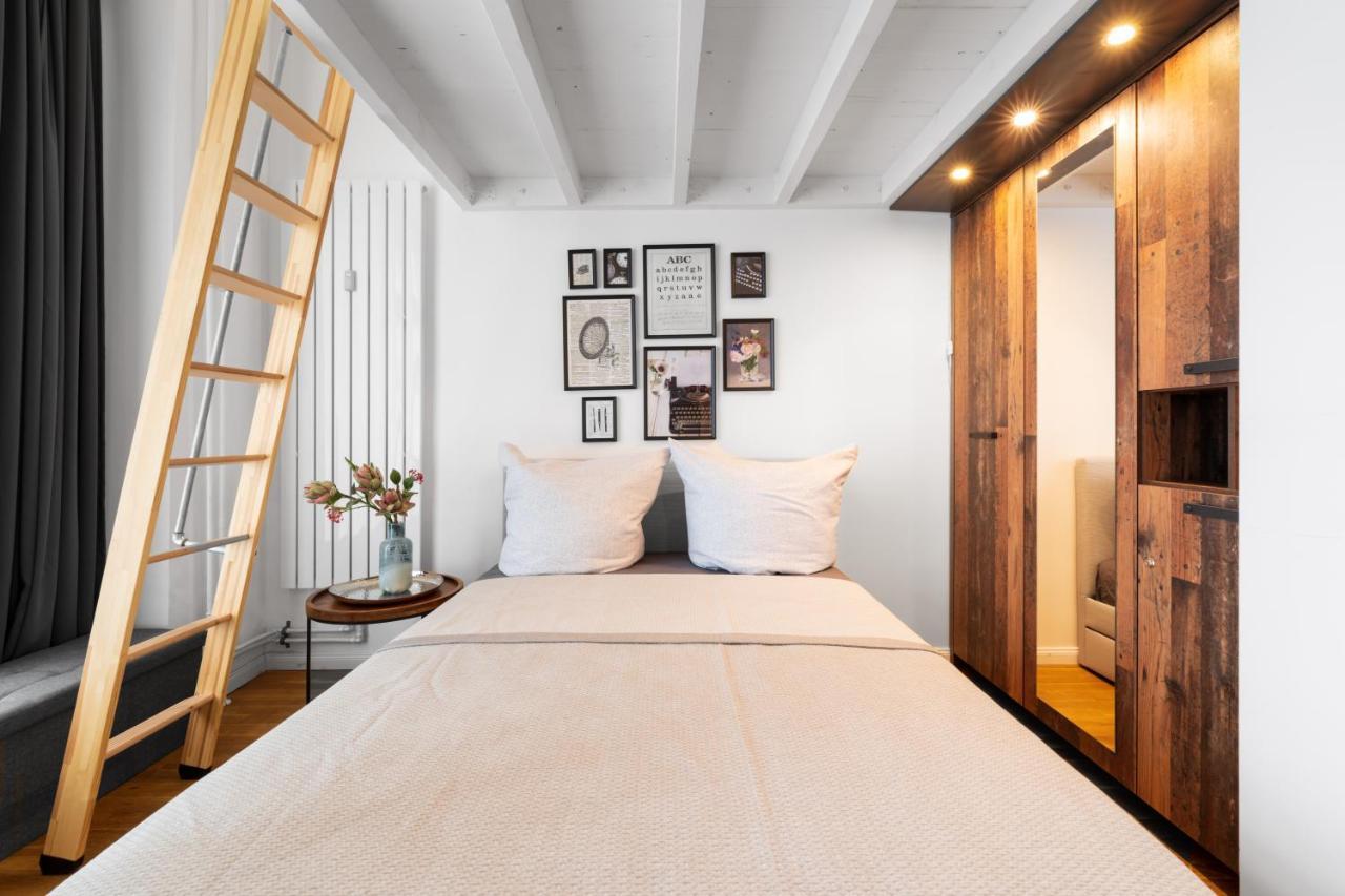 The Koburger Vh, Studio For Up To 4 With High Bed 베를린 외부 사진